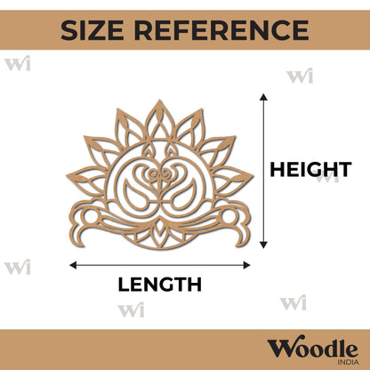Lord Jagannath Ji Mandala Cutout MDF Design 1