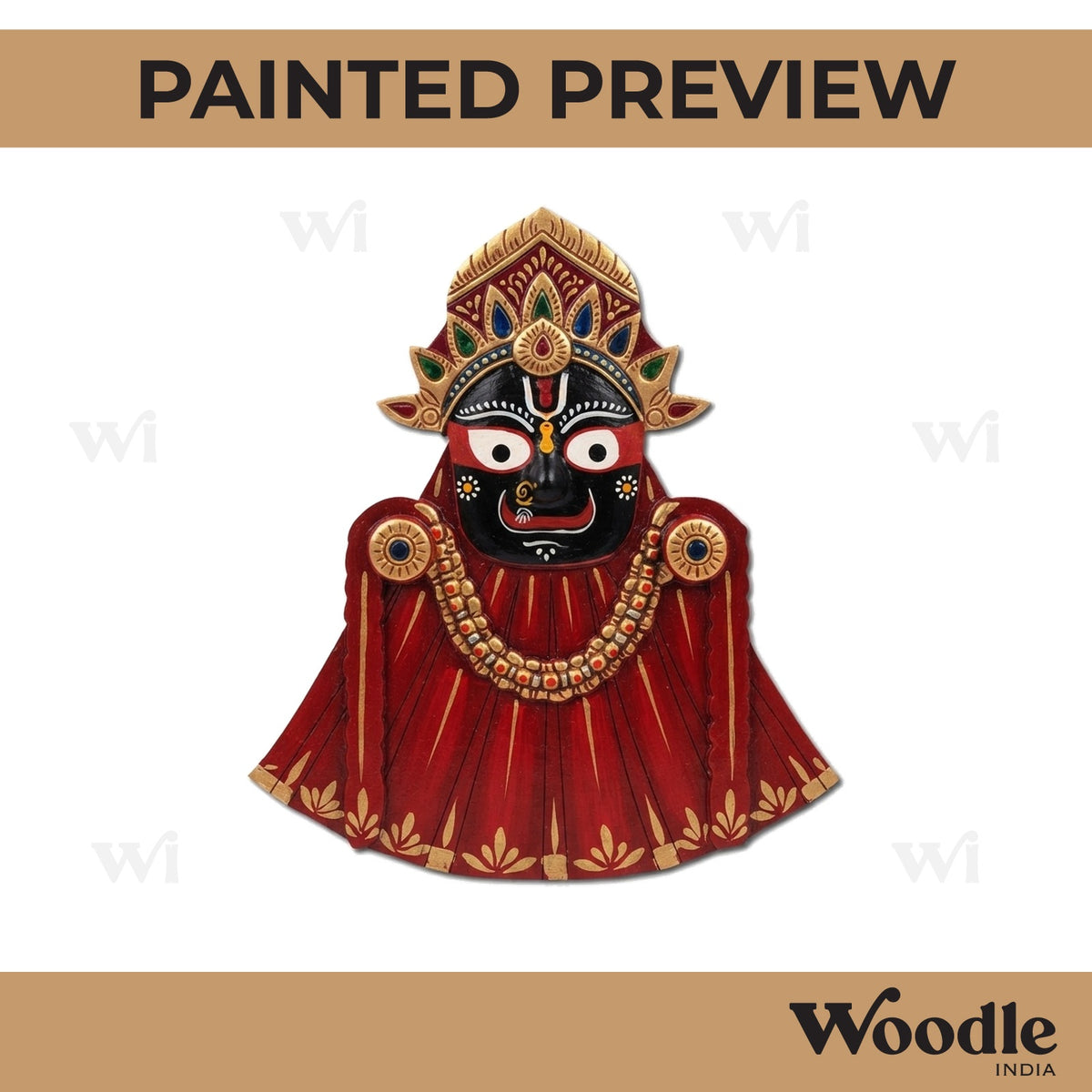 Lord Jagannath Ji Pre Marked MDF Design 3