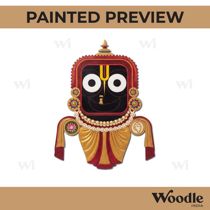 Lord Jagannath Ji Pre Marked MDF Design 4