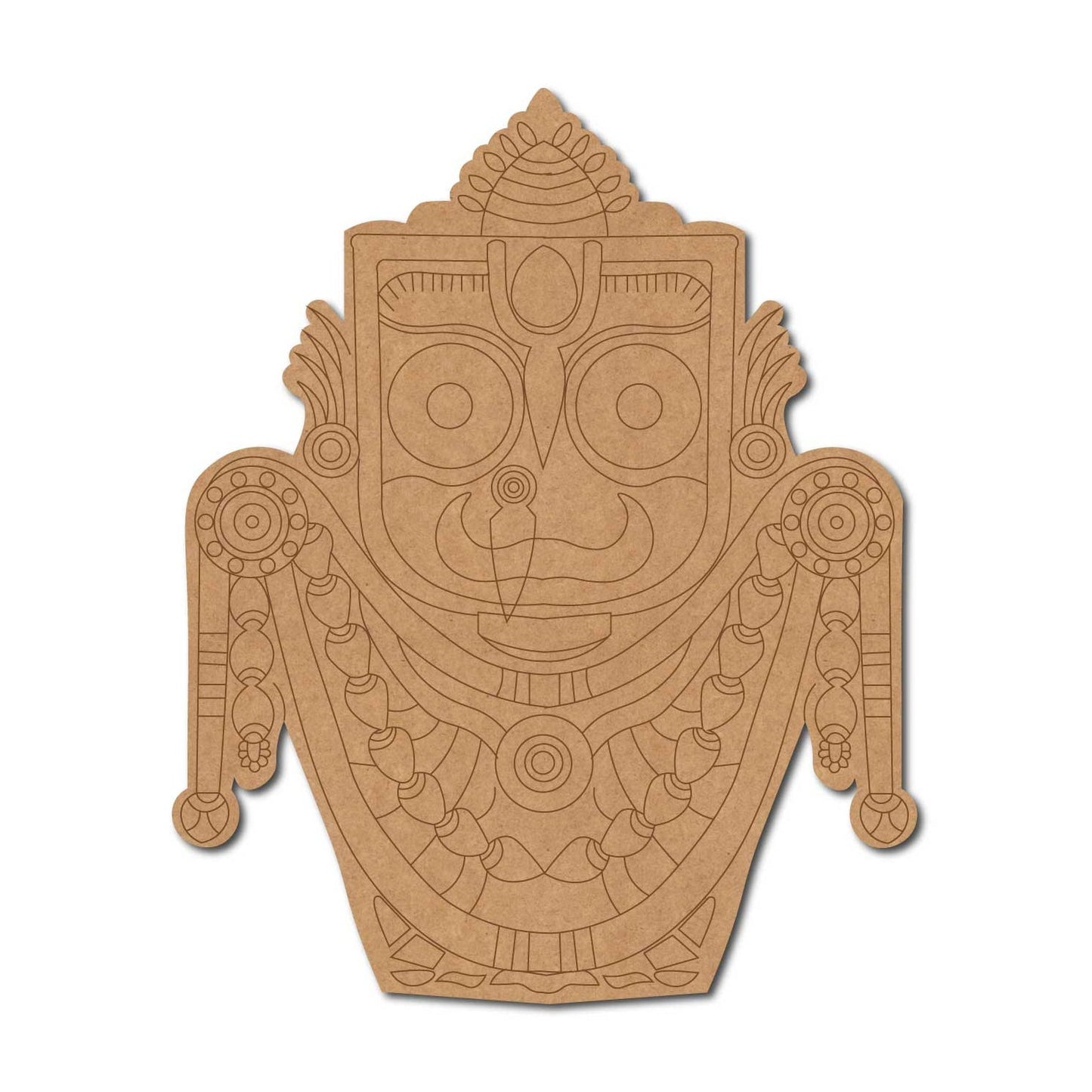 Lord Jagannath Ji Pre Marked MDF Design 7