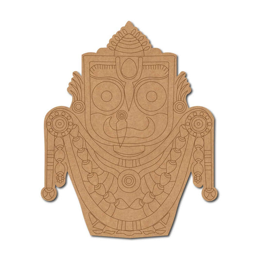 Lord Jagannath Ji Pre Marked MDF Design 7
