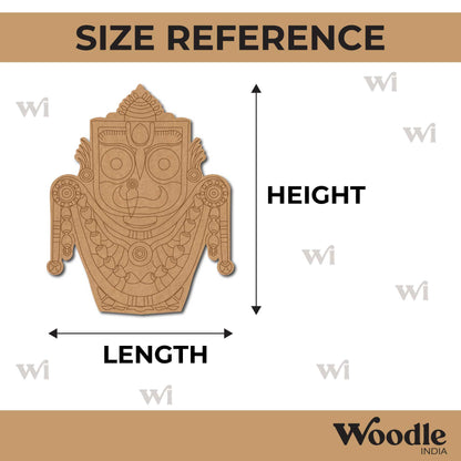 Lord Jagannath Ji Pre Marked MDF Design 7