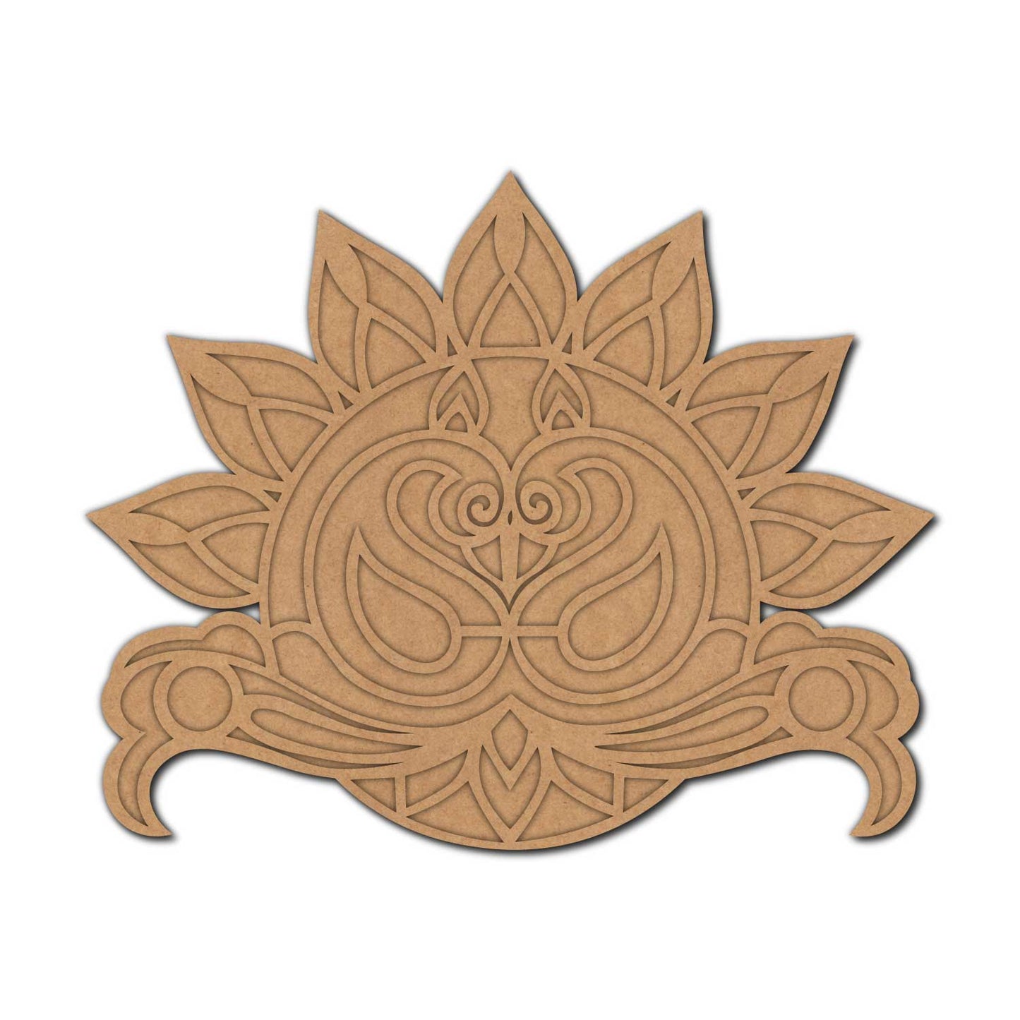 Lord Jagannath Ji Reusable Rangoli Base MDF Design 1