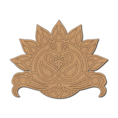 Lord Jagannath Ji Reusable Rangoli Base MDF Design 1