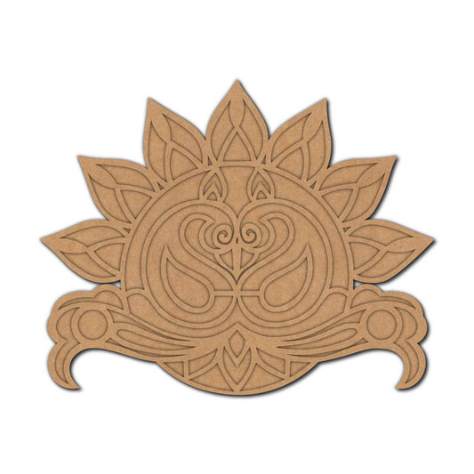 Lord Jagannath Ji Reusable Rangoli Base MDF Design 1
