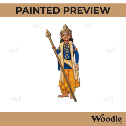 Lord Murugan Pre Marked MDF Design 2