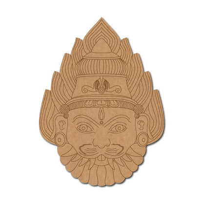 Lord Narasimha Pre Marked MDF Design 1