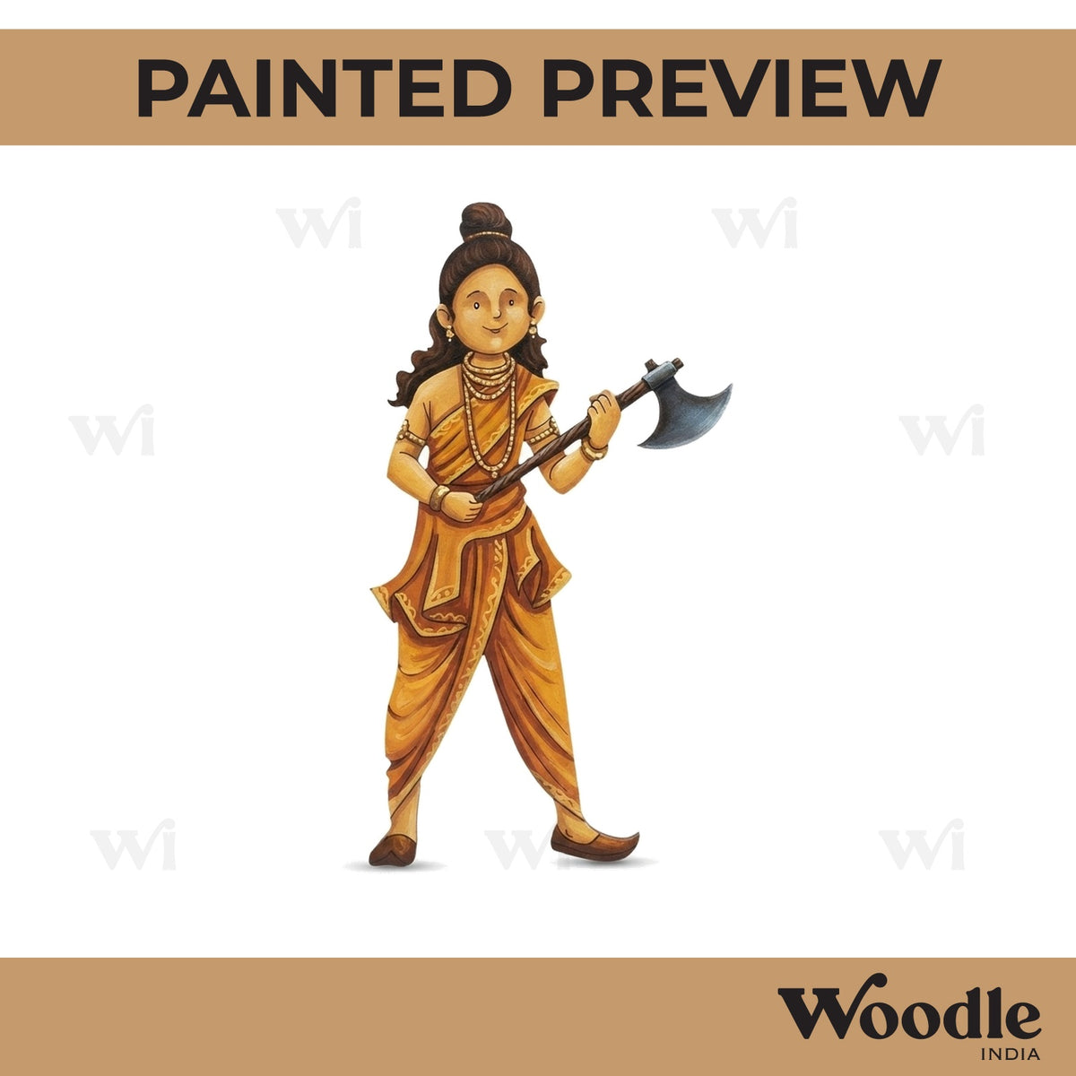 Lord Parashurama Pre Marked MDF Design 1