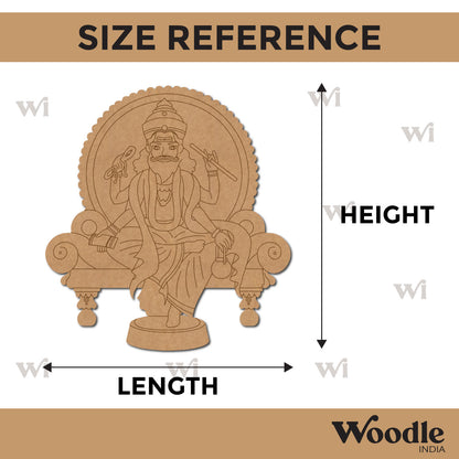 Lord Vishwakarma Pre Marked MDF Design 1