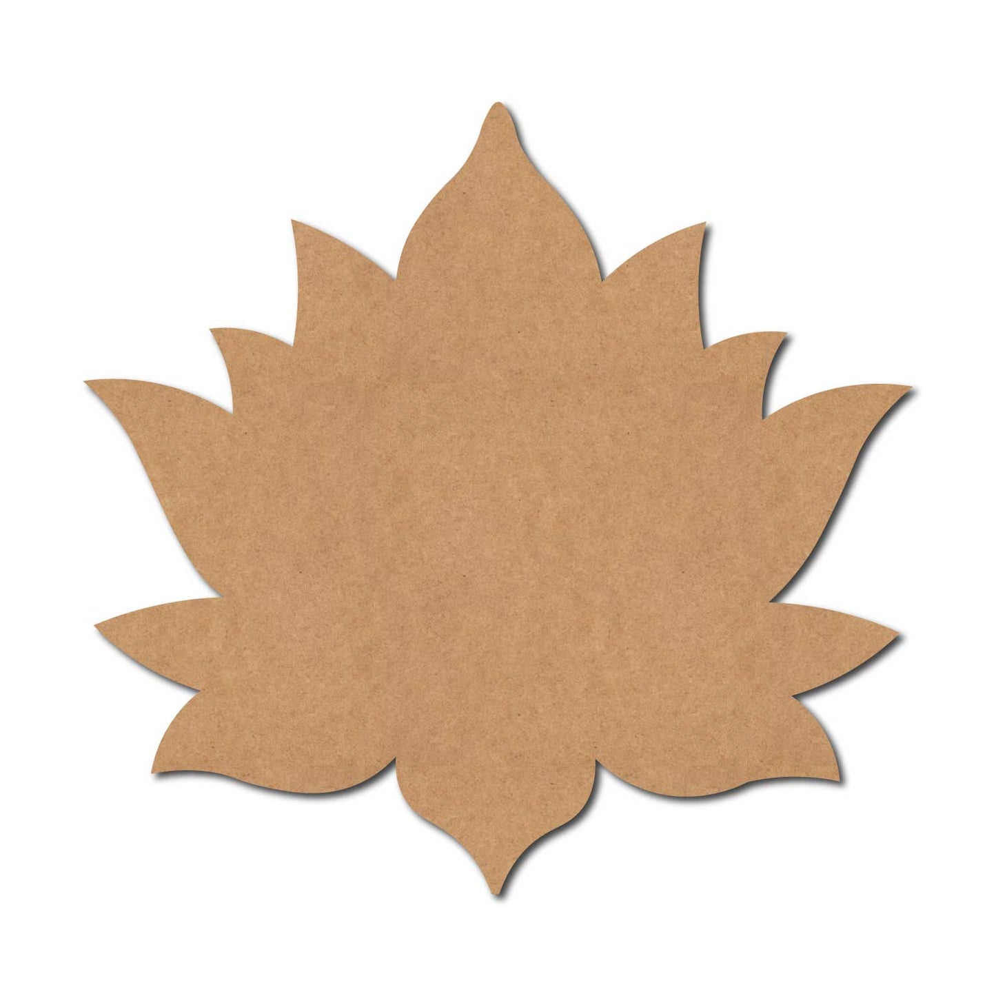 Lotus Cutout MDF Design 5