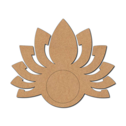 Lotus Diya Tealight Holder MDF Design 11
