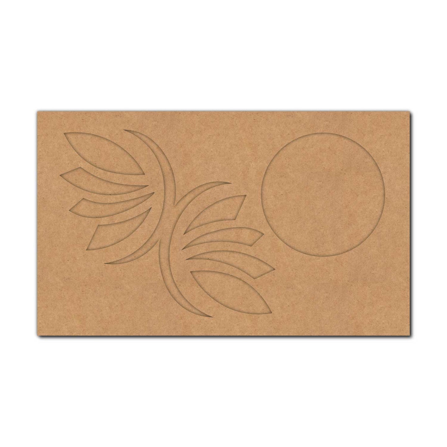 Lotus Diya Tealight Holder MDF Design 12