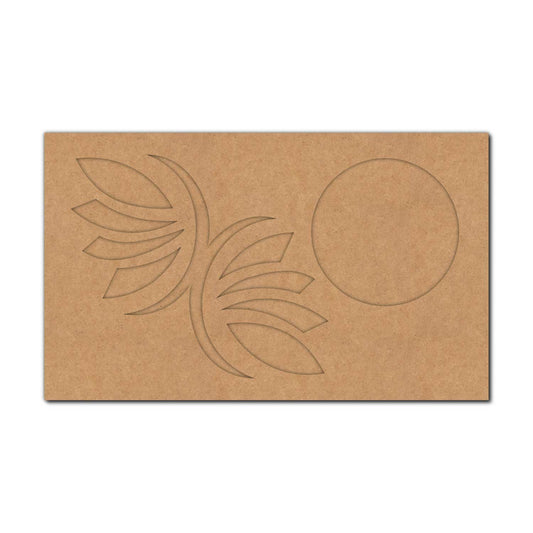 Lotus Diya Tealight Holder MDF Design 12