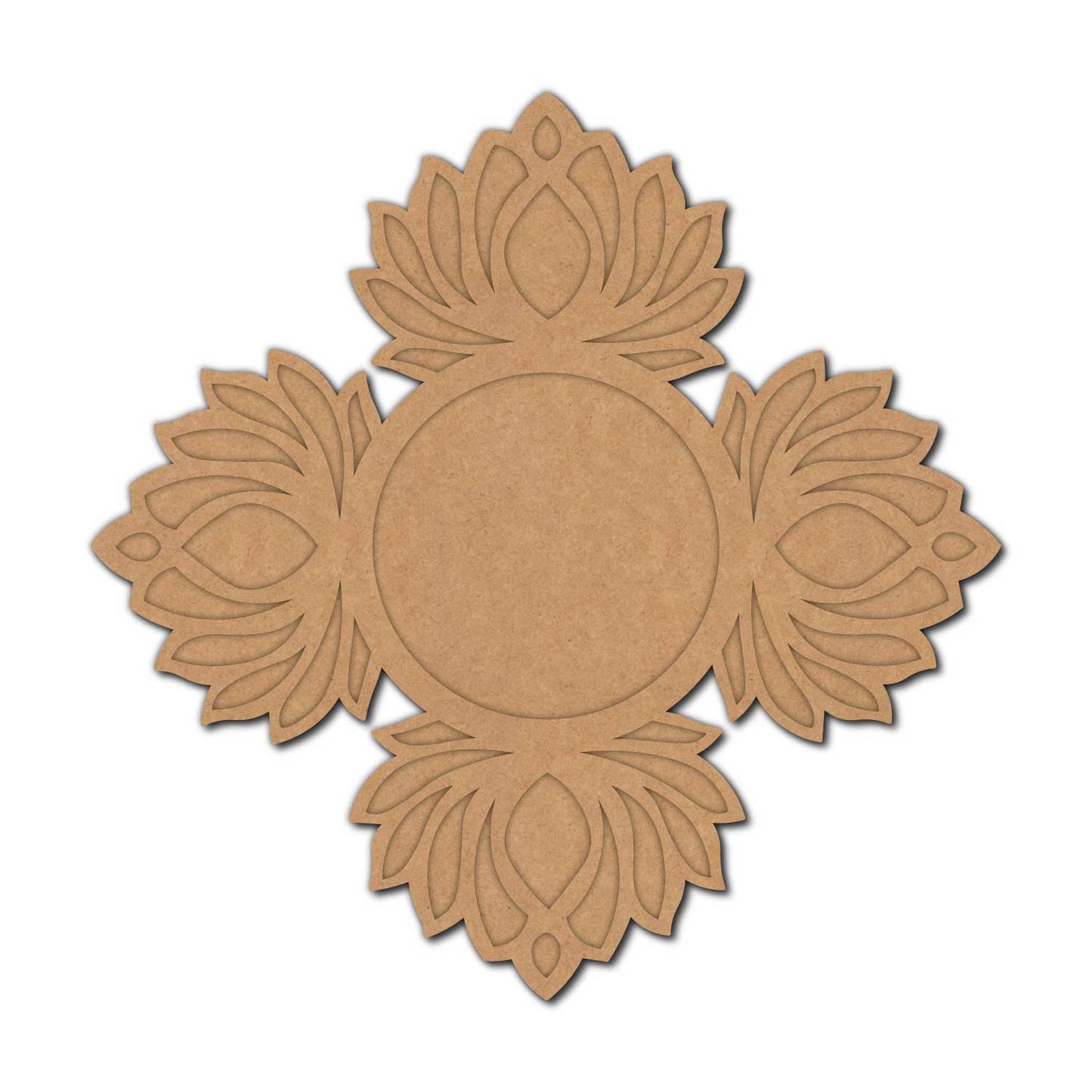 Lotus Diya Tealight Holder MDF Design 13