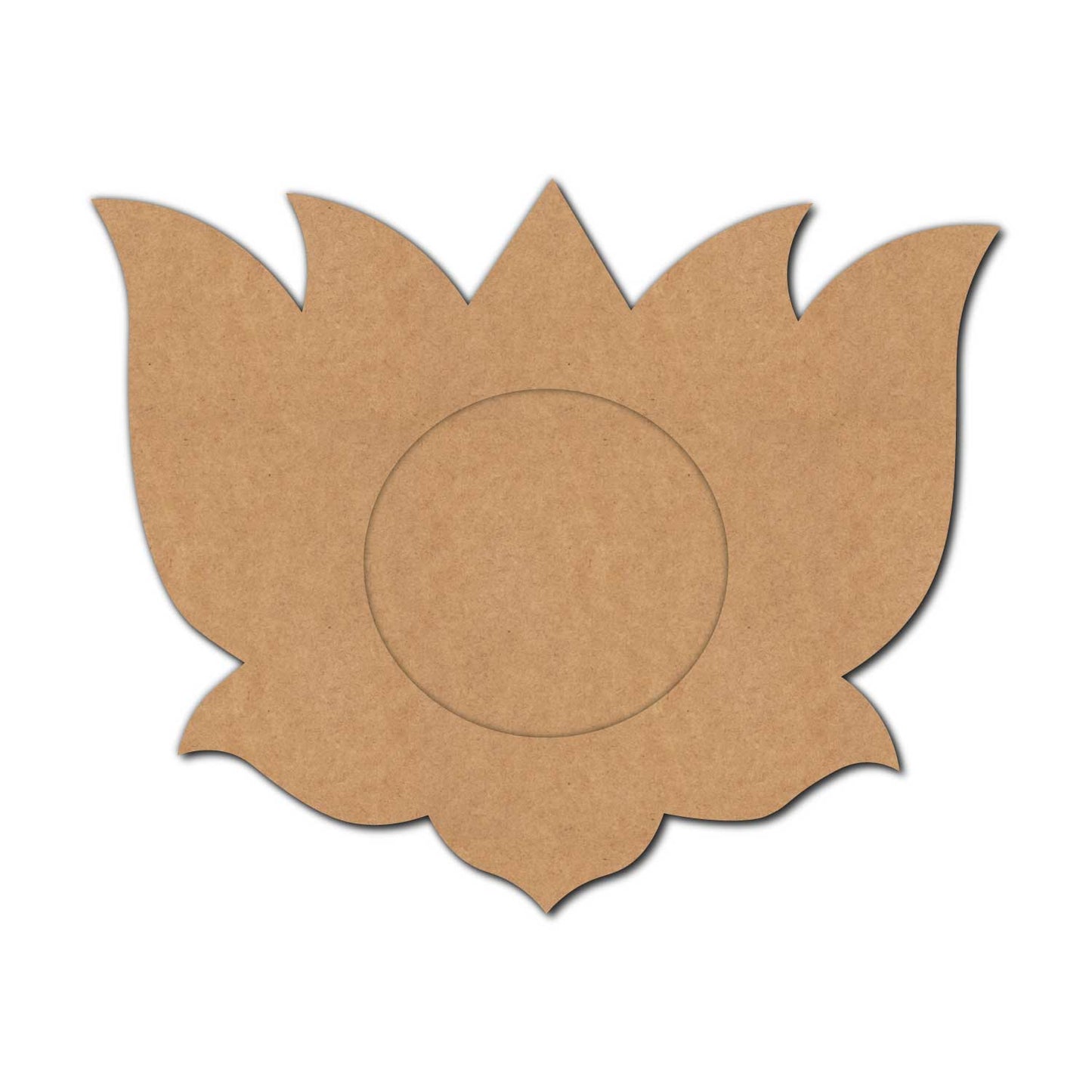 Lotus Diya Tealight Holder MDF Design 14