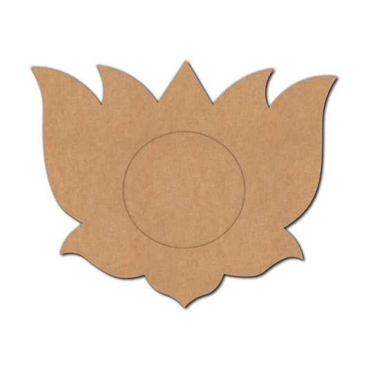 Lotus Diya Tealight Holder MDF Design 14