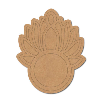 Lotus Diya Tealight Holder MDF Design 17