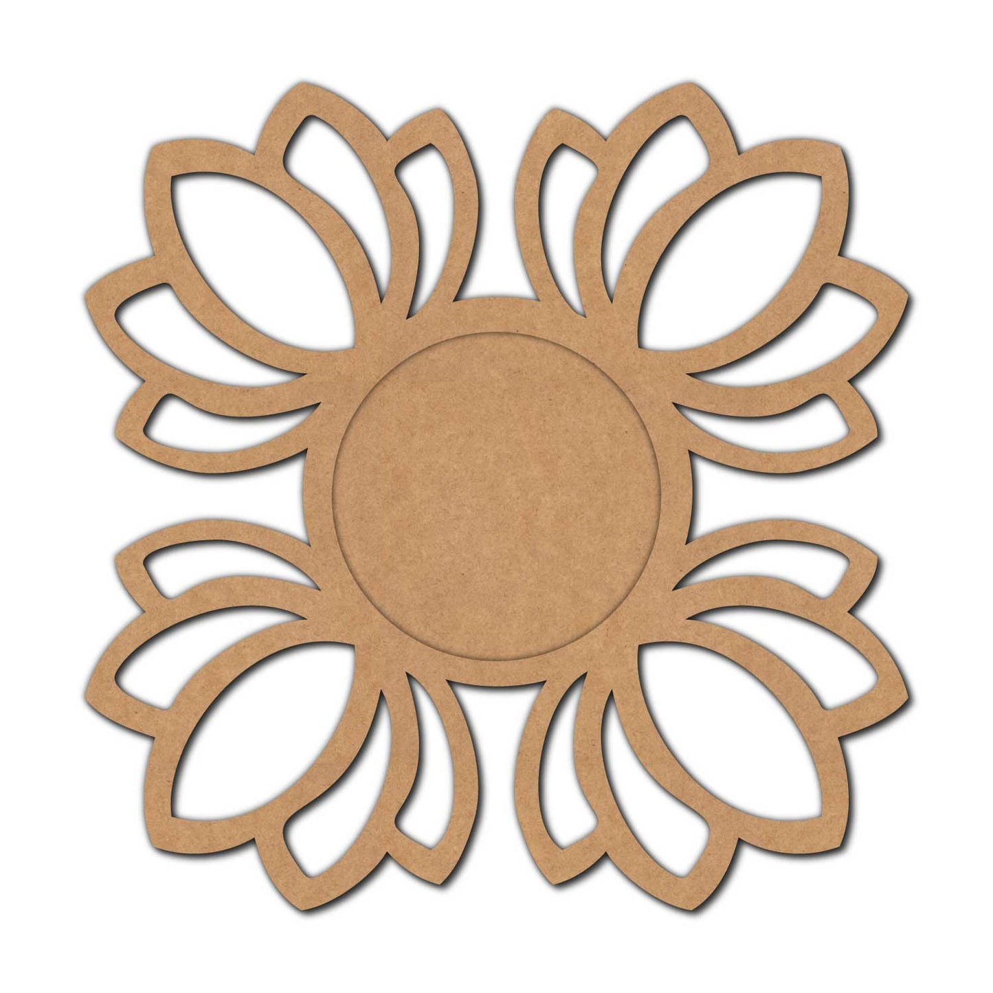 Lotus Diya Tealight Holder MDF Design 19