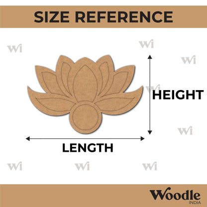 Lotus Diya Tealight Holder MDF Design 22