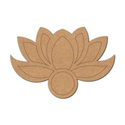 Lotus Diya Tealight Holder MDF Design 22