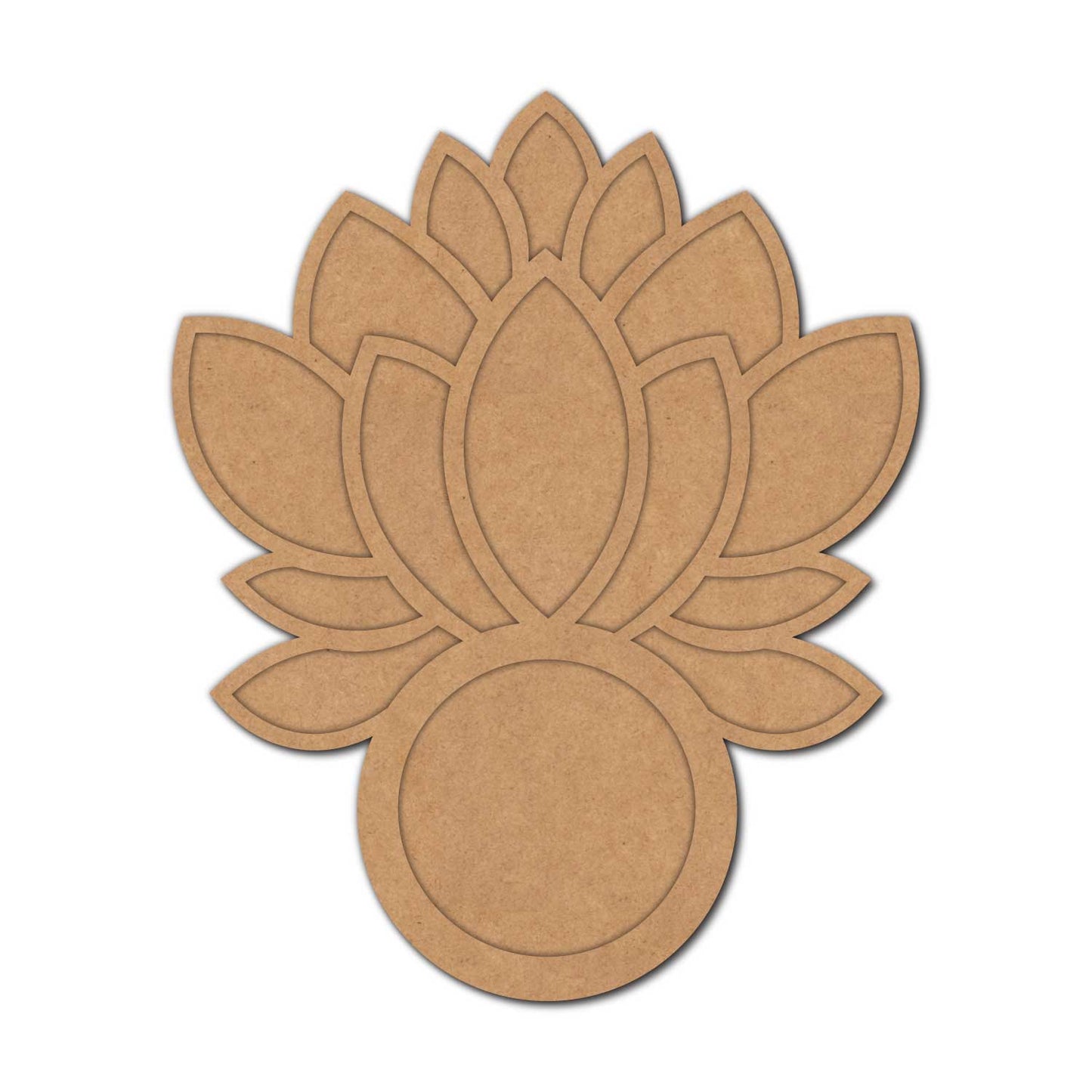 Lotus Diya Tealight Holder MDF Design 23