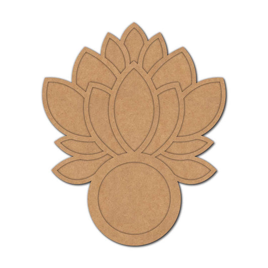 Lotus Diya Tealight Holder MDF Design 23
