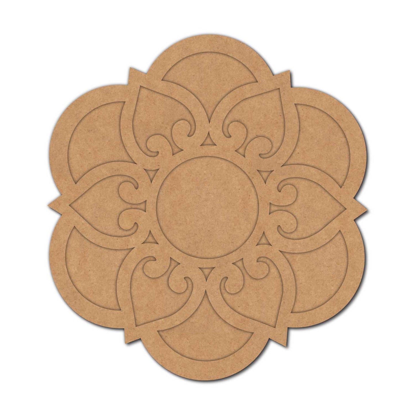 Lotus Diya Tealight Holder MDF Design 24