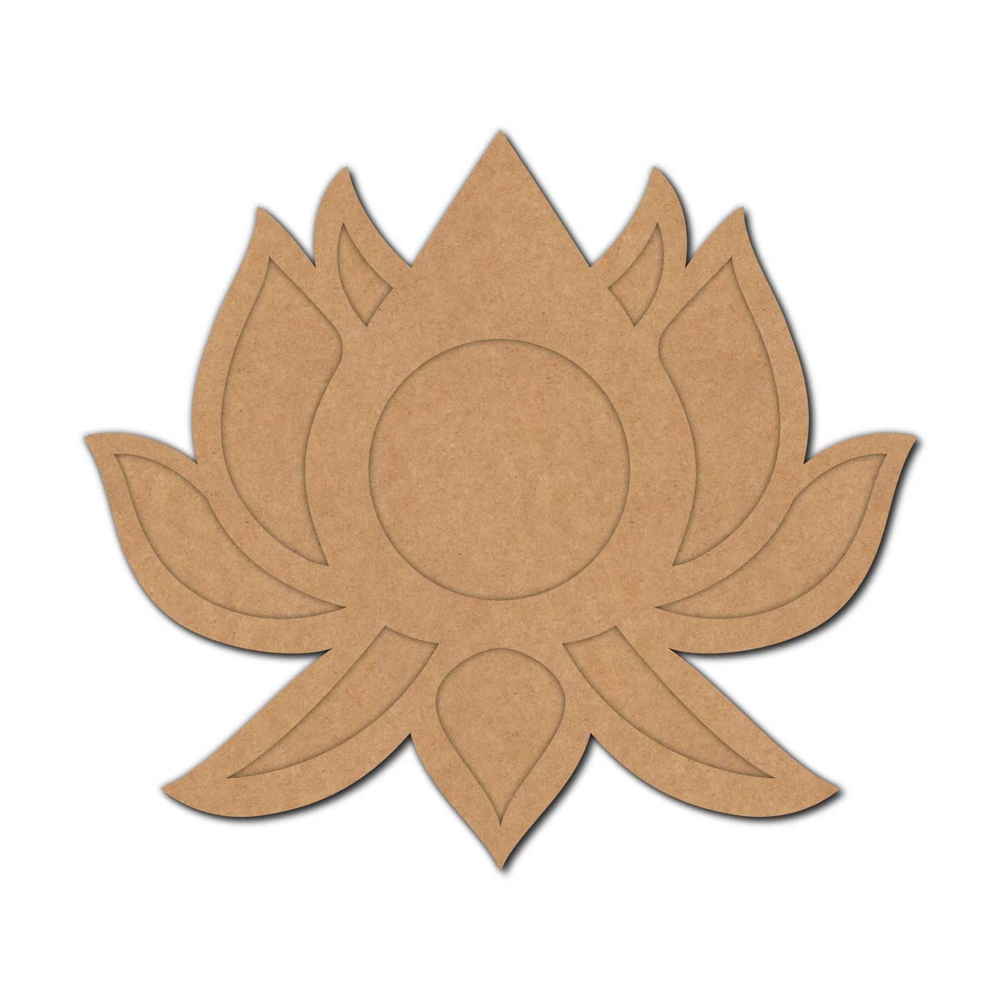 Lotus Diya Tealight Holder MDF Design 4