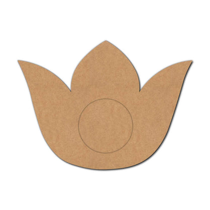 Lotus Diya Tealight Holder MDF Design 7