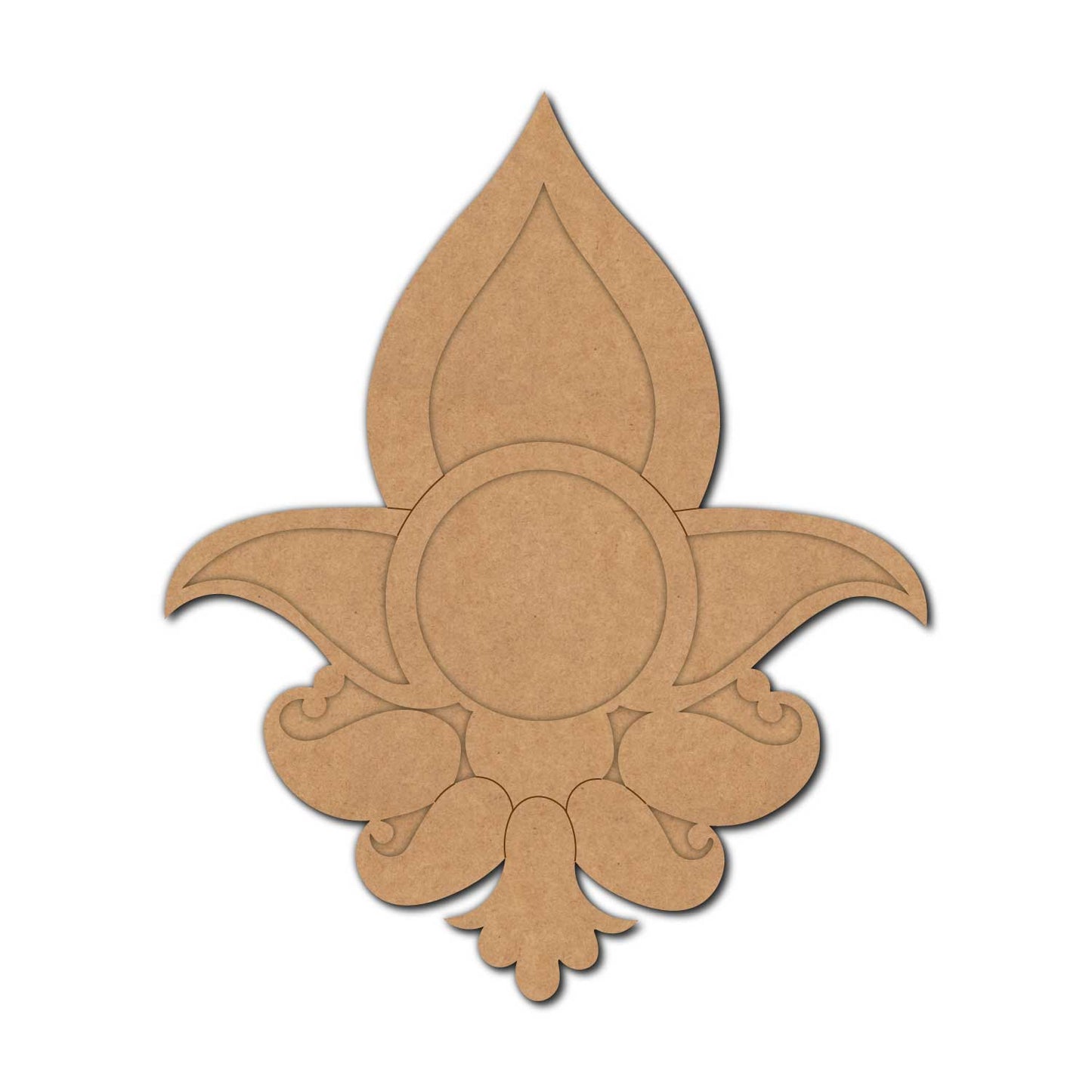 Lotus Diya Tealight Holder Pre Marked MDF Design 7