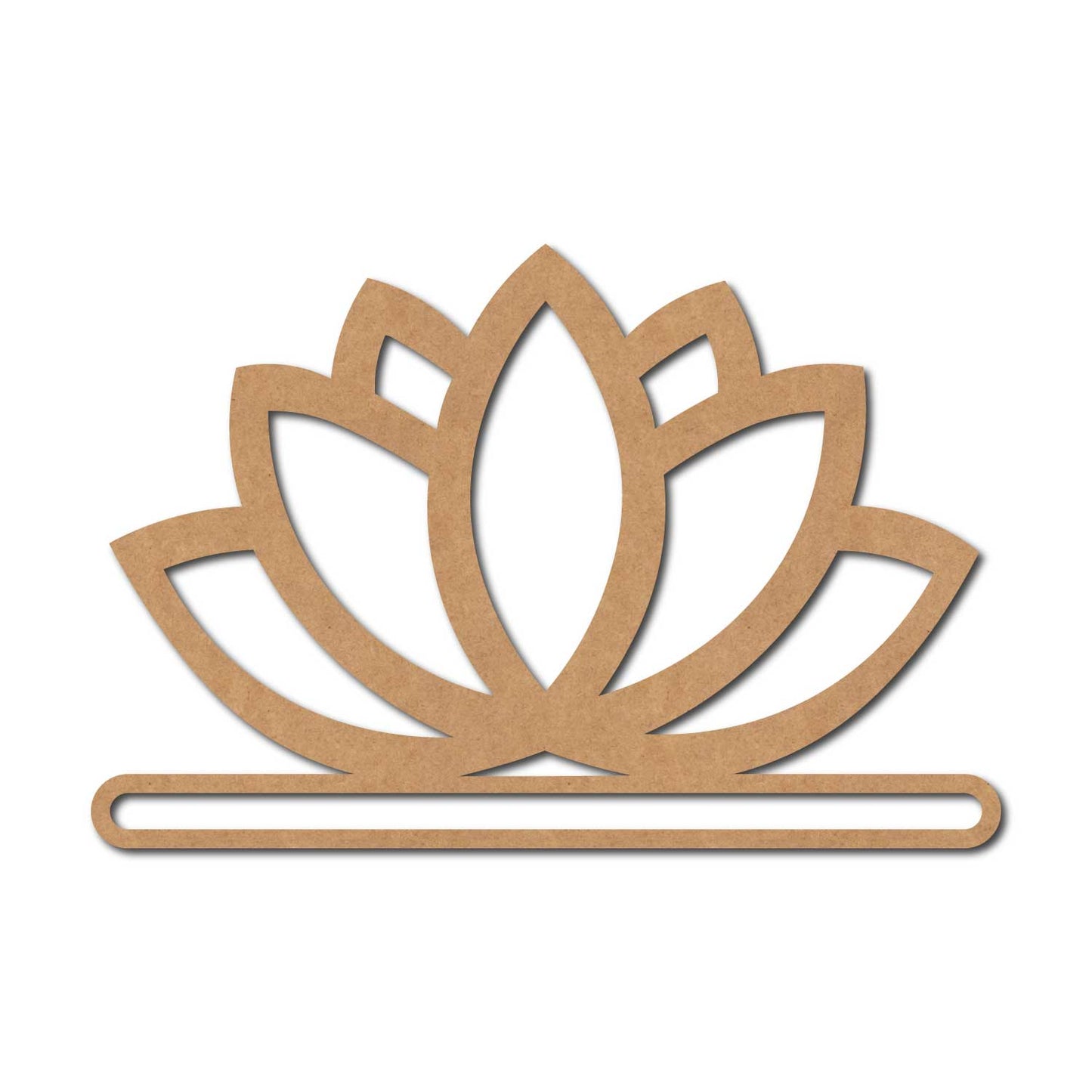 Lotus Hanging Cutout MDF Design 2