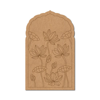 Lotus Mehrab Pre Marked MDF Design 1