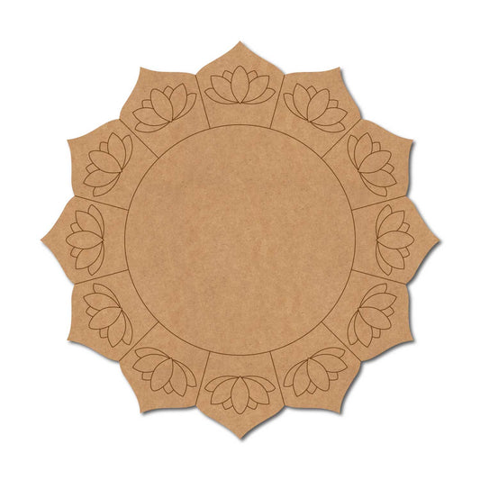 Lotus Pre Marked Base MDF Design 3