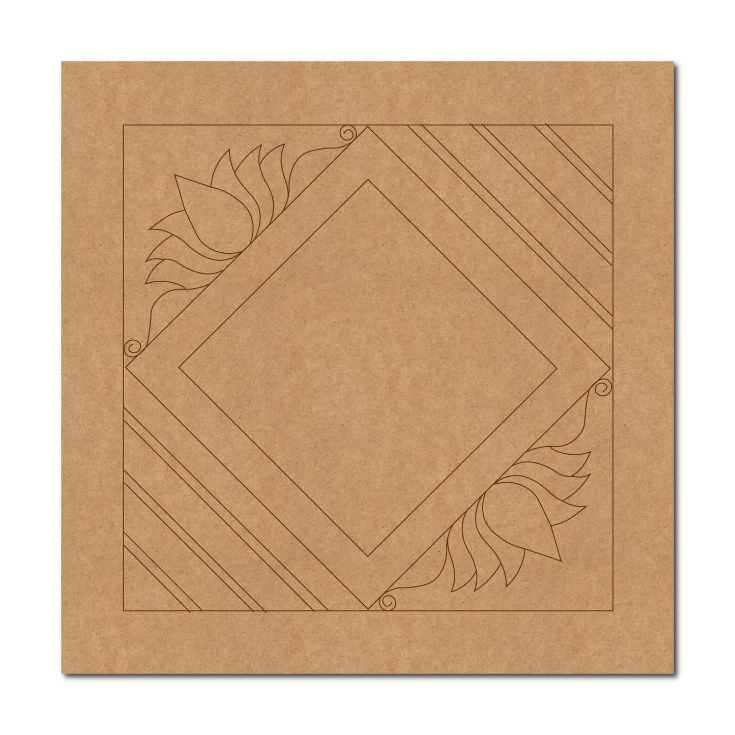 Lotus Pre Marked Base MDF Design 5