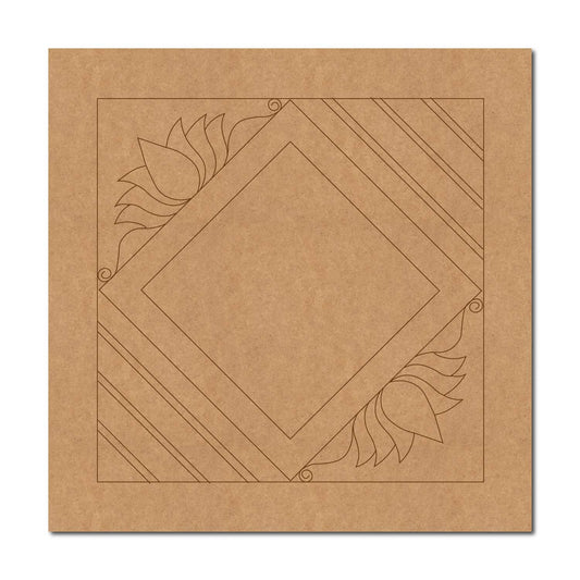 Lotus Pre Marked Base MDF Design 5