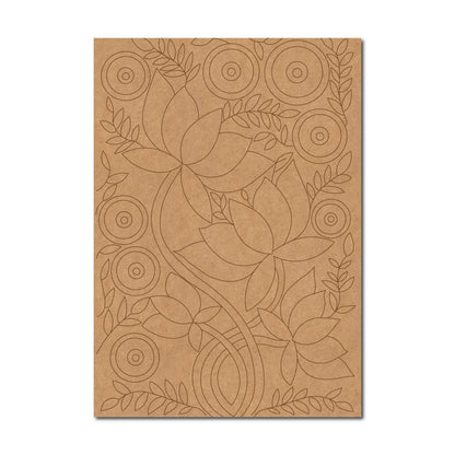 Lotus Pre Marked Base MDF Design 6