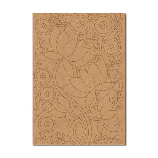 Lotus Pre Marked Base MDF Design 6