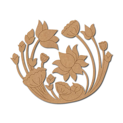 Lotus Pre Marked Base MDF Design 7