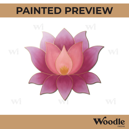Lotus Pre Marked MDF Design 1