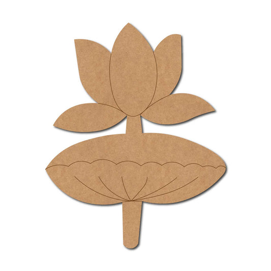 Lotus Pre Marked MDF Design 10