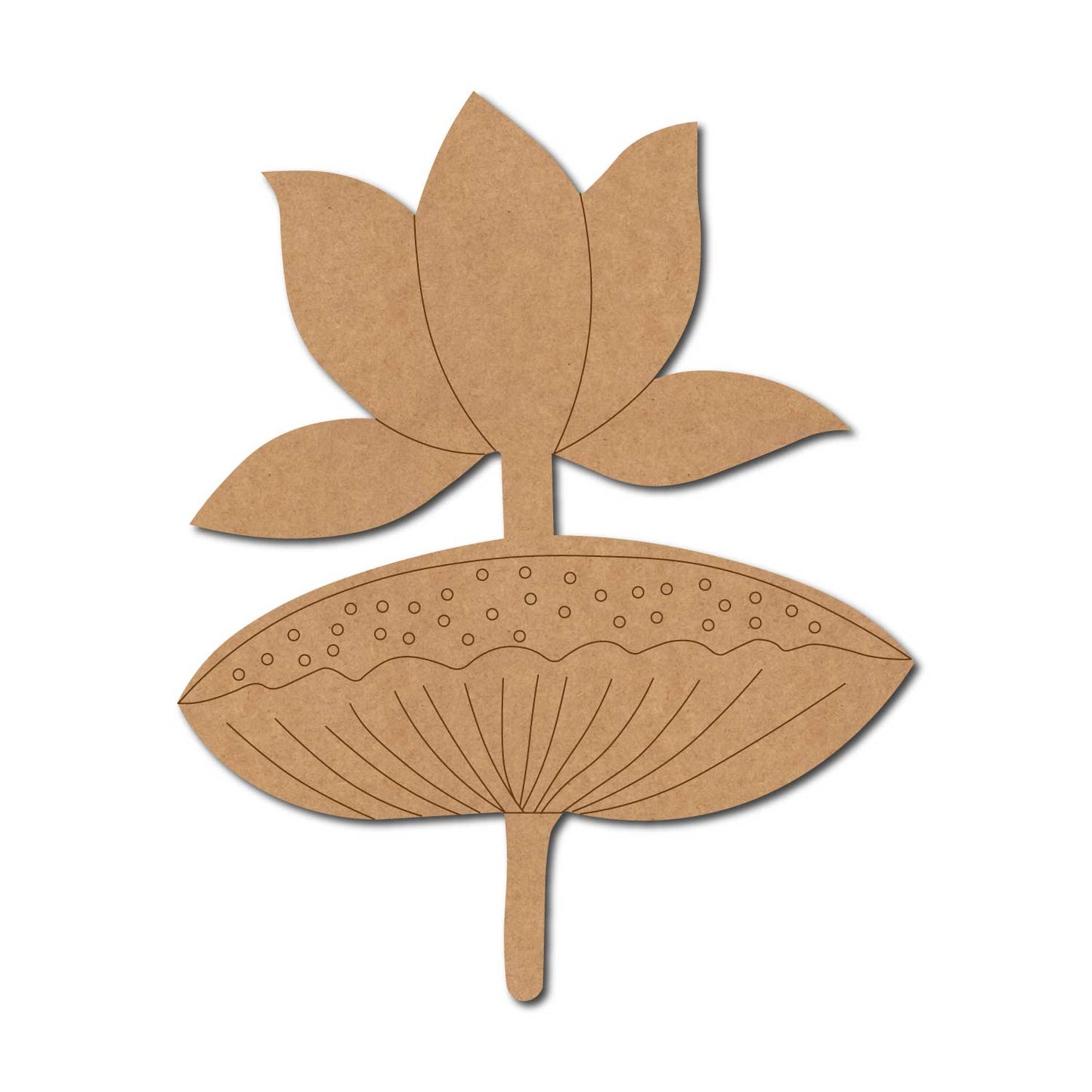 Lotus Pre Marked MDF Design 14