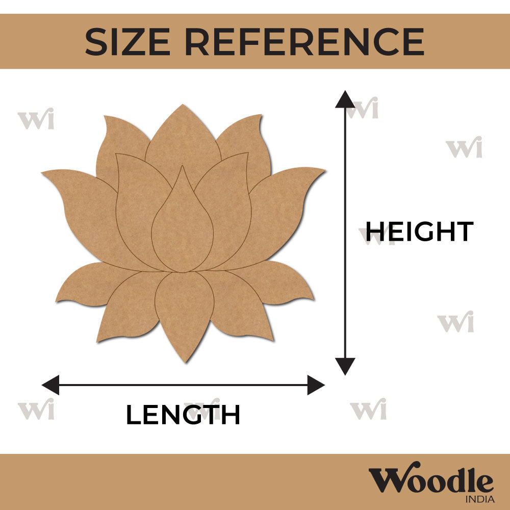 Lotus Pre Marked MDF Design 1