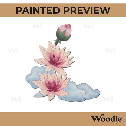 Lotus Pre Marked MDF Design 7