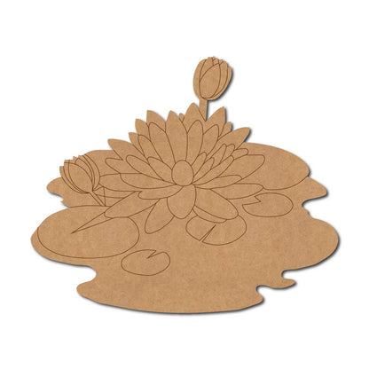 Lotus Pre Marked MDF Design 9