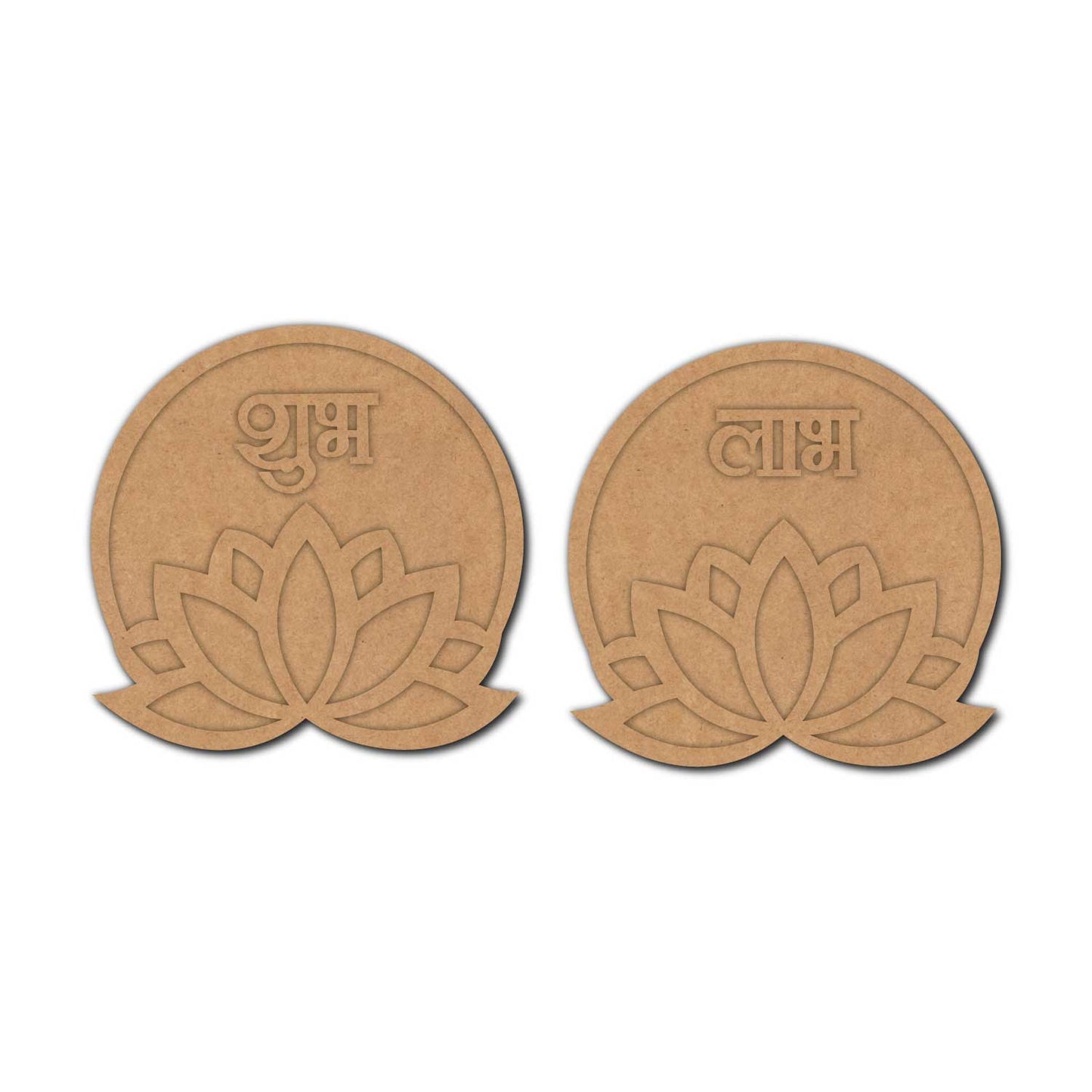 Lotus Shubh Labh Base MDF Design 1