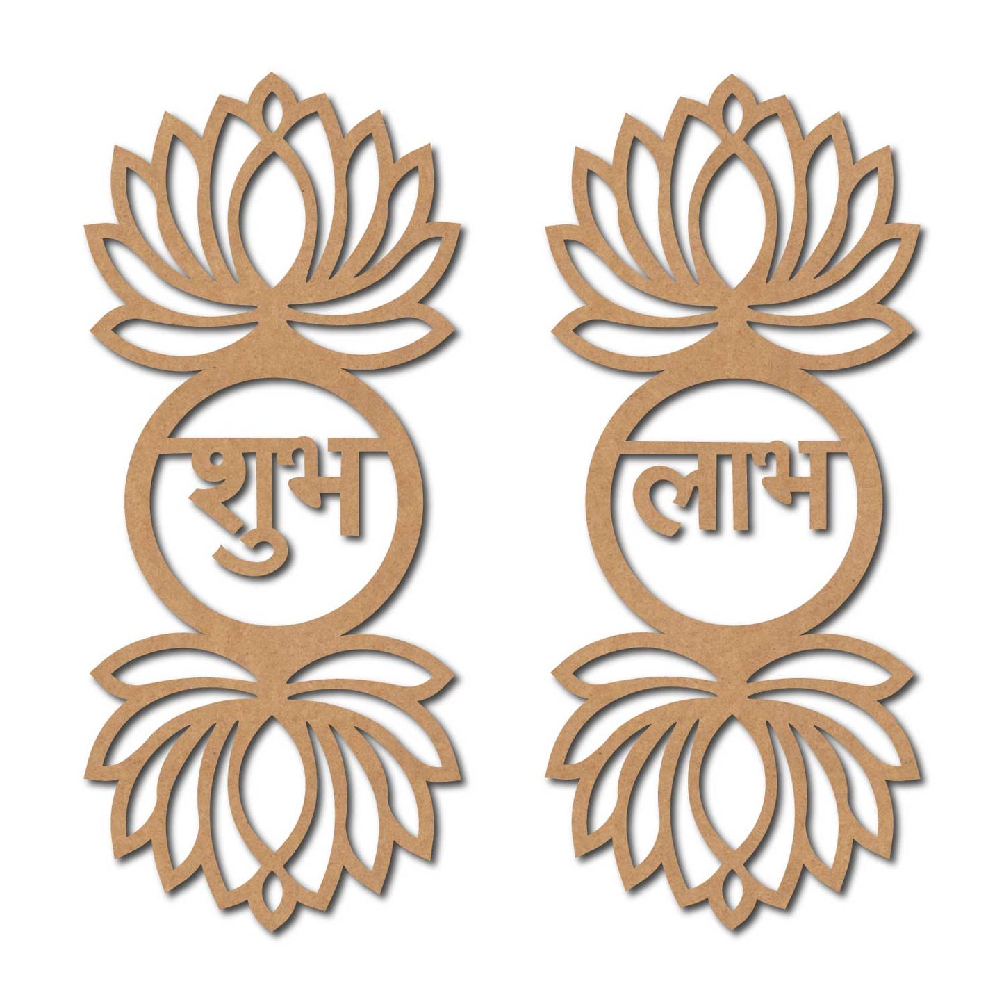 Lotus Shubh Labh Base MDF Design 4