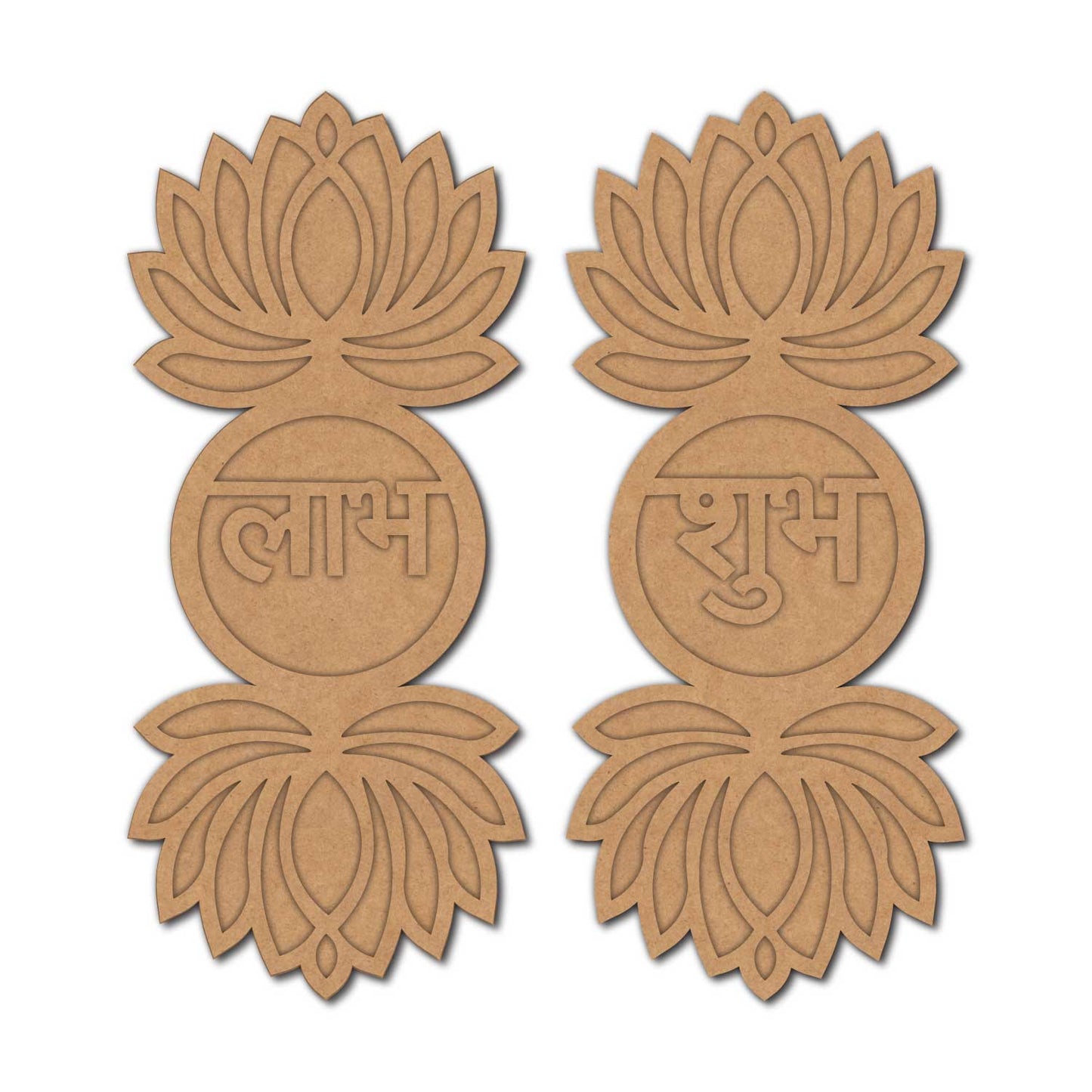 Lotus Shubh Labh Base MDF Design 4