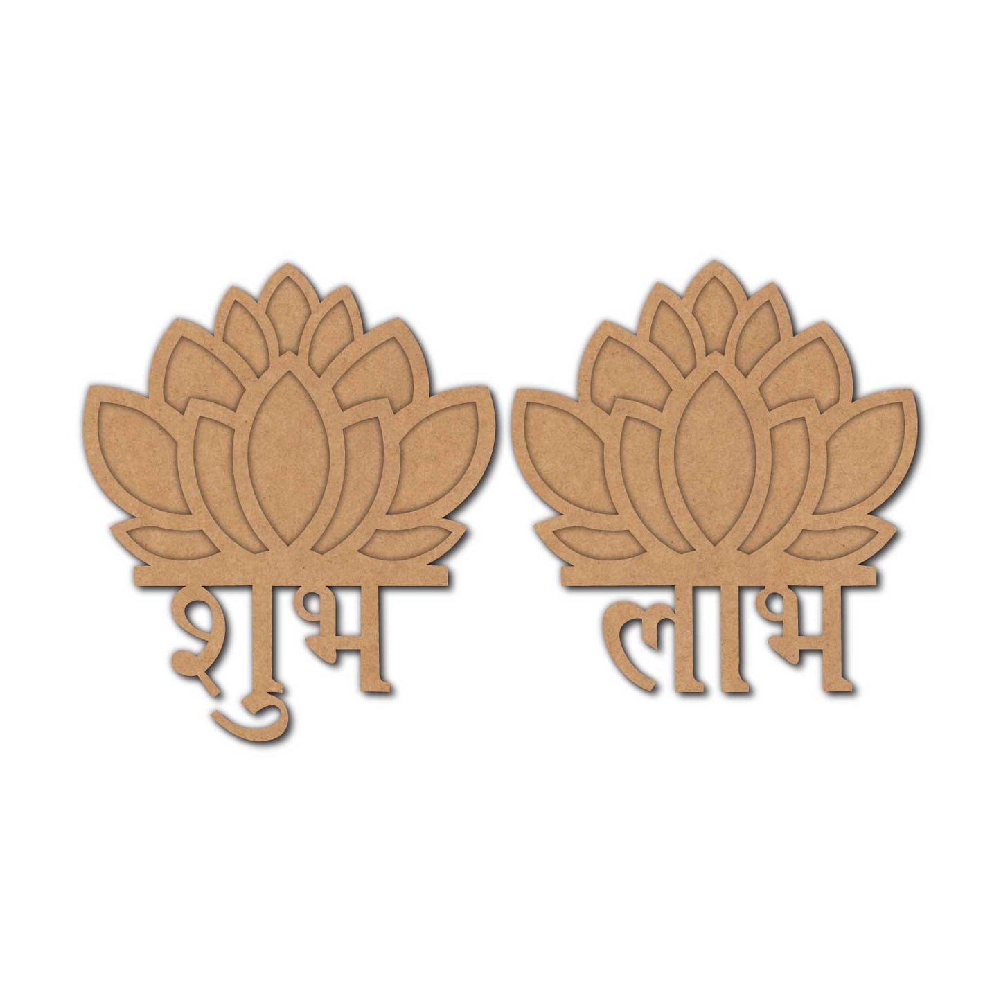 Lotus Shubh Labh Base MDF Design 5