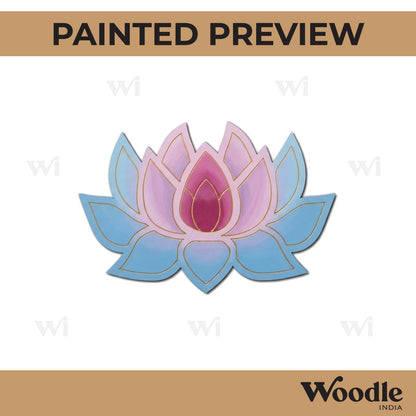 Lotus Two Layered Base MDF Design 1