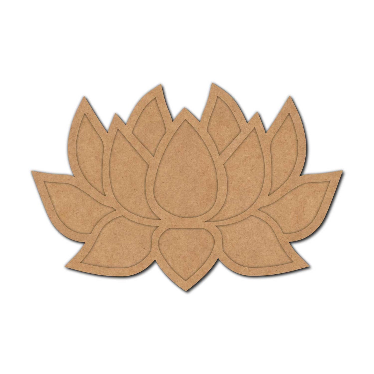 Lotus Two Layered Base MDF Design 1
